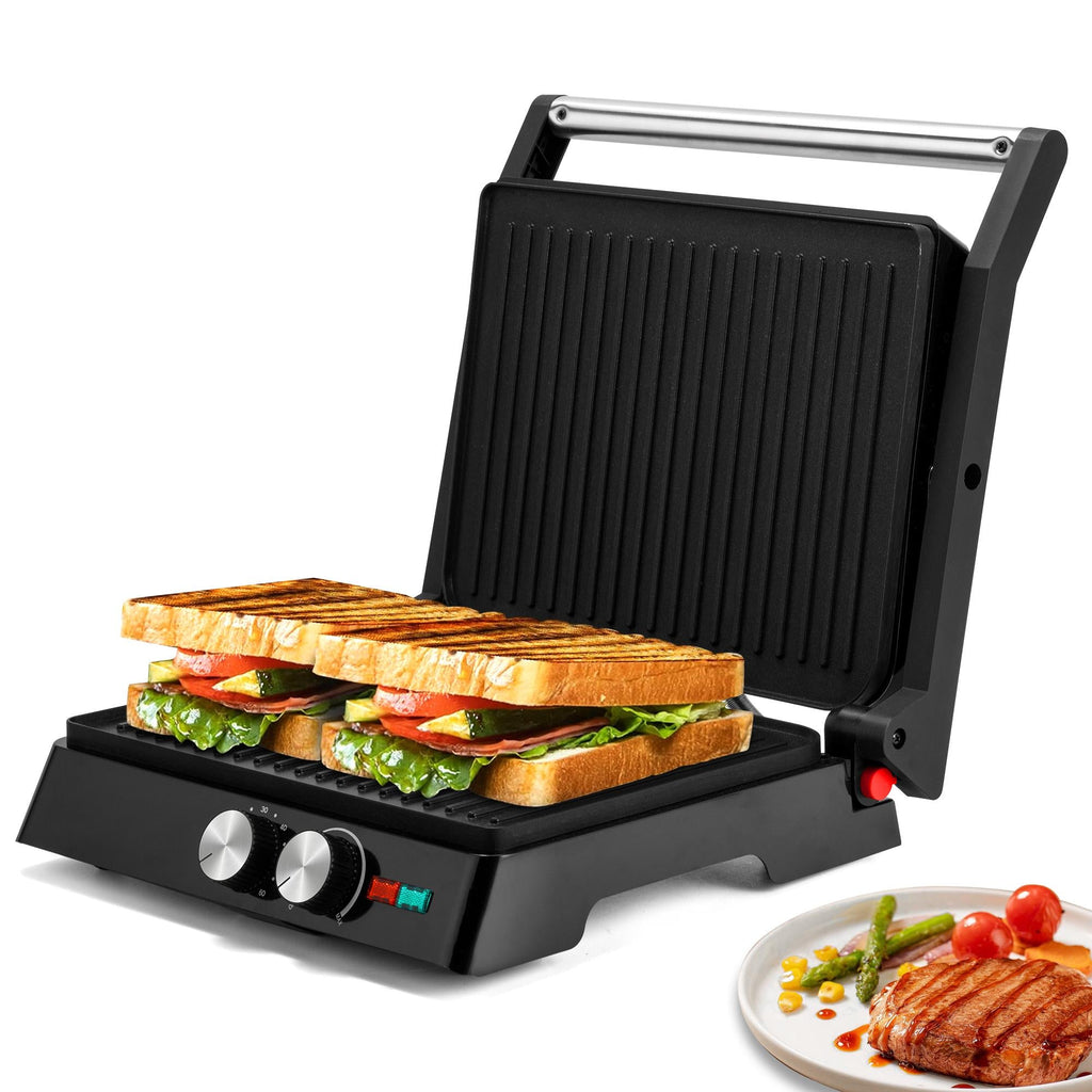 SUSTEAS Temperature Control Electric Grill for Perfect Grilling