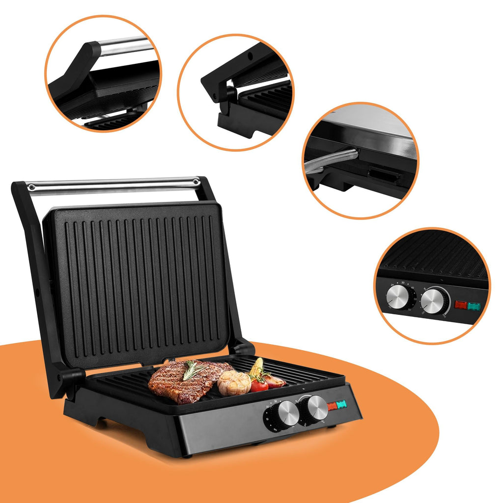 SUSTEAS Temperature Control Electric Grill for Perfect Grilling
