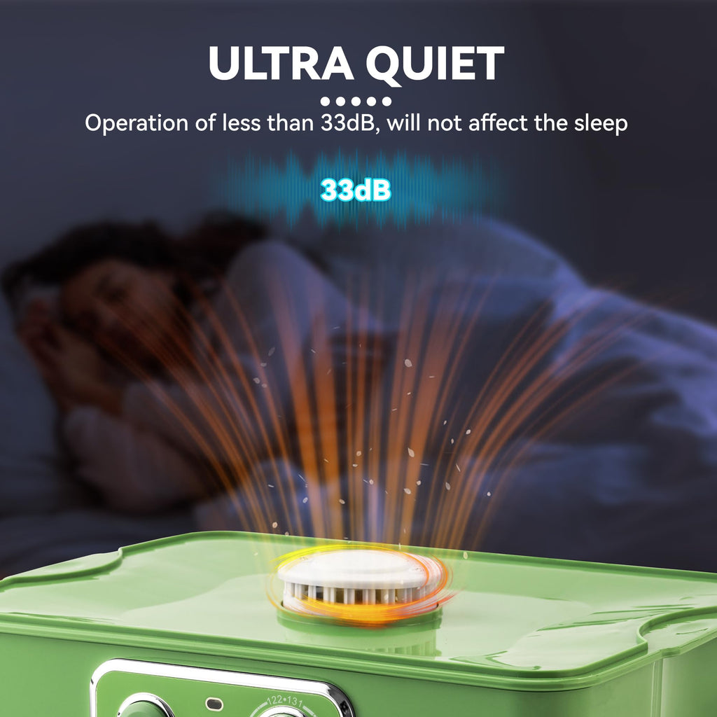 SUSTEAS Food Dehydrator, 5 Trays, Adjustable Temperature