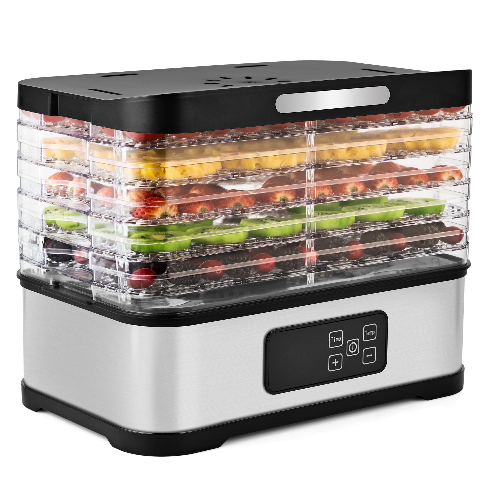 SUSTEAS Food Dehydrator, 5 Trays, Adjustable Temperature