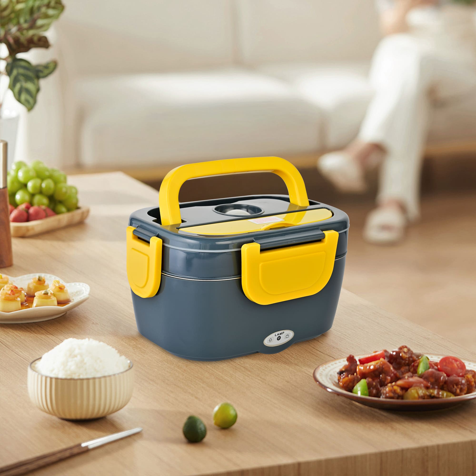 SUSTEAS Portable Electric Lunch Box