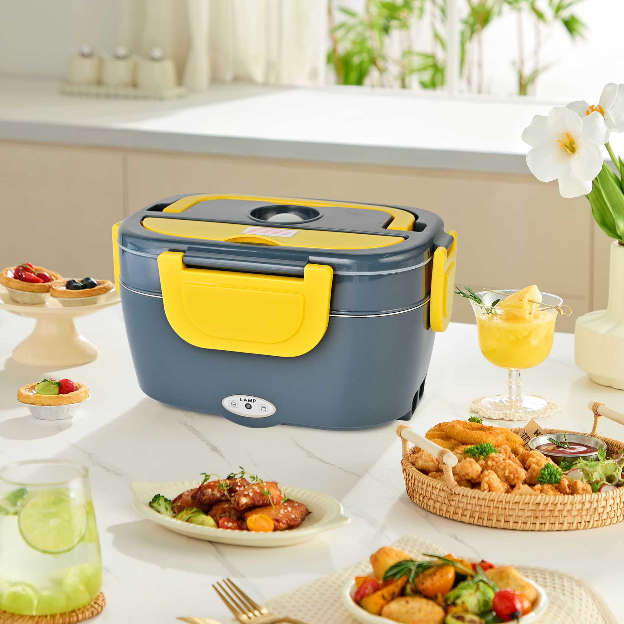 SUSTEAS Portable Electric Lunch Box