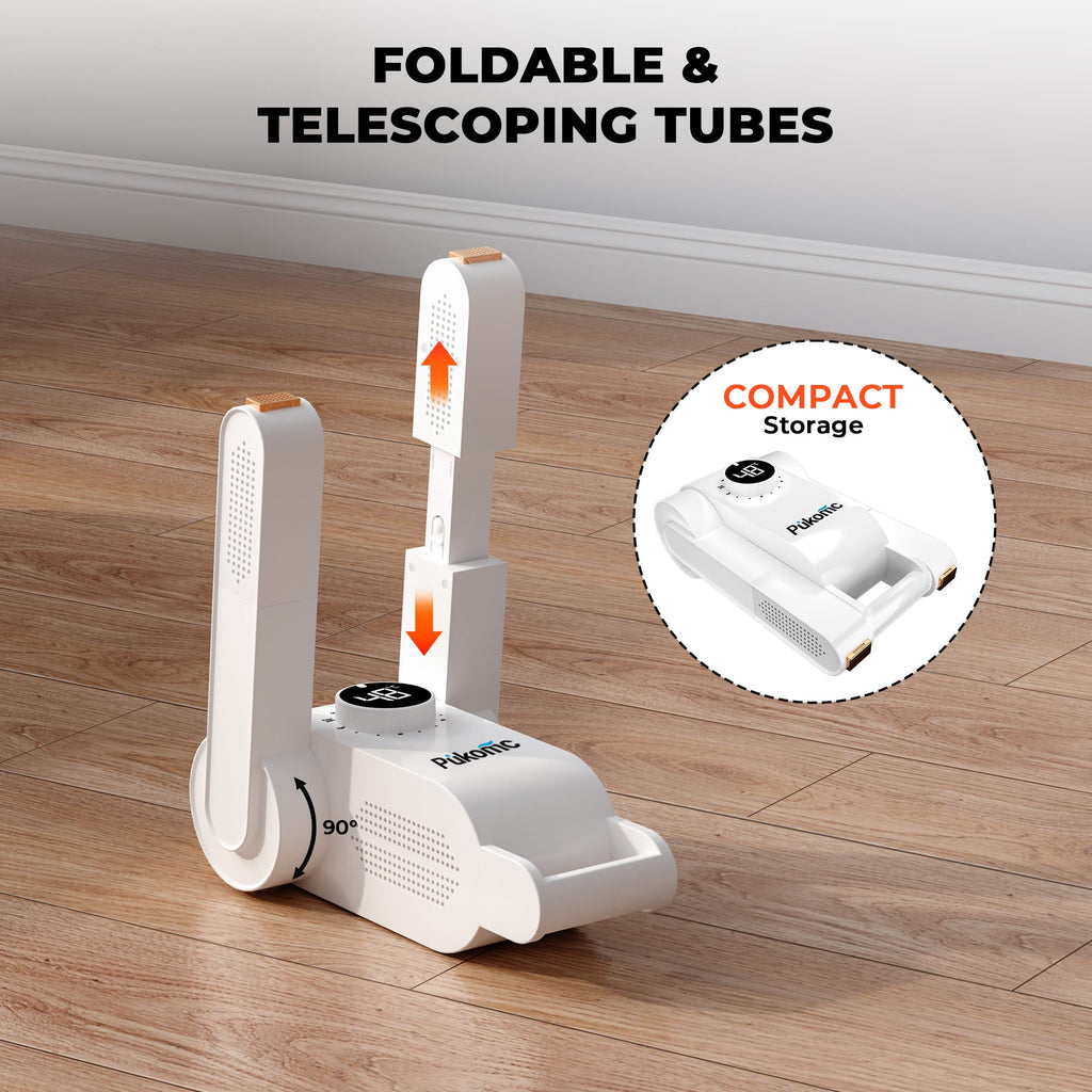 SUSTEAS Foldable & Telescoping Shoe Dryer