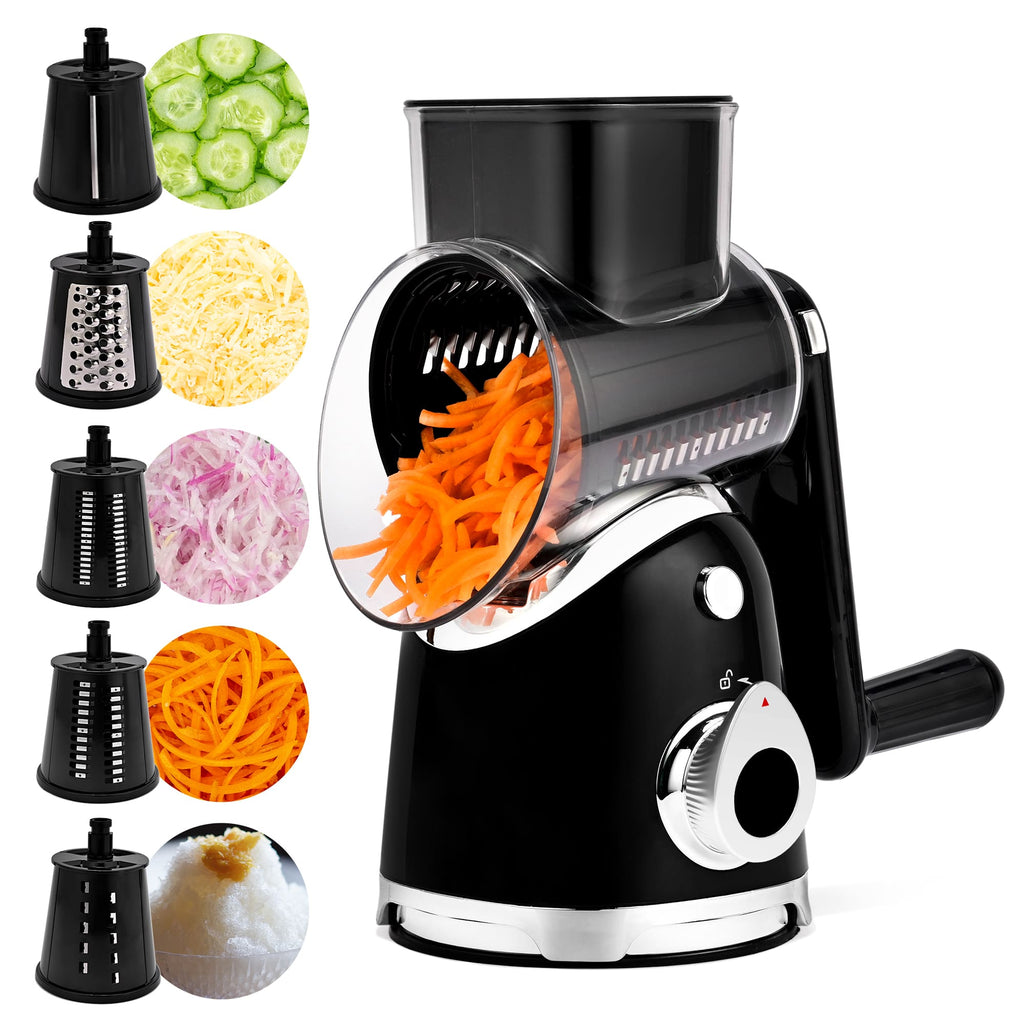 Kitchen essentials: Best Fruit Juicer Machine & Food Grater Machine for Kitchen, Black Color