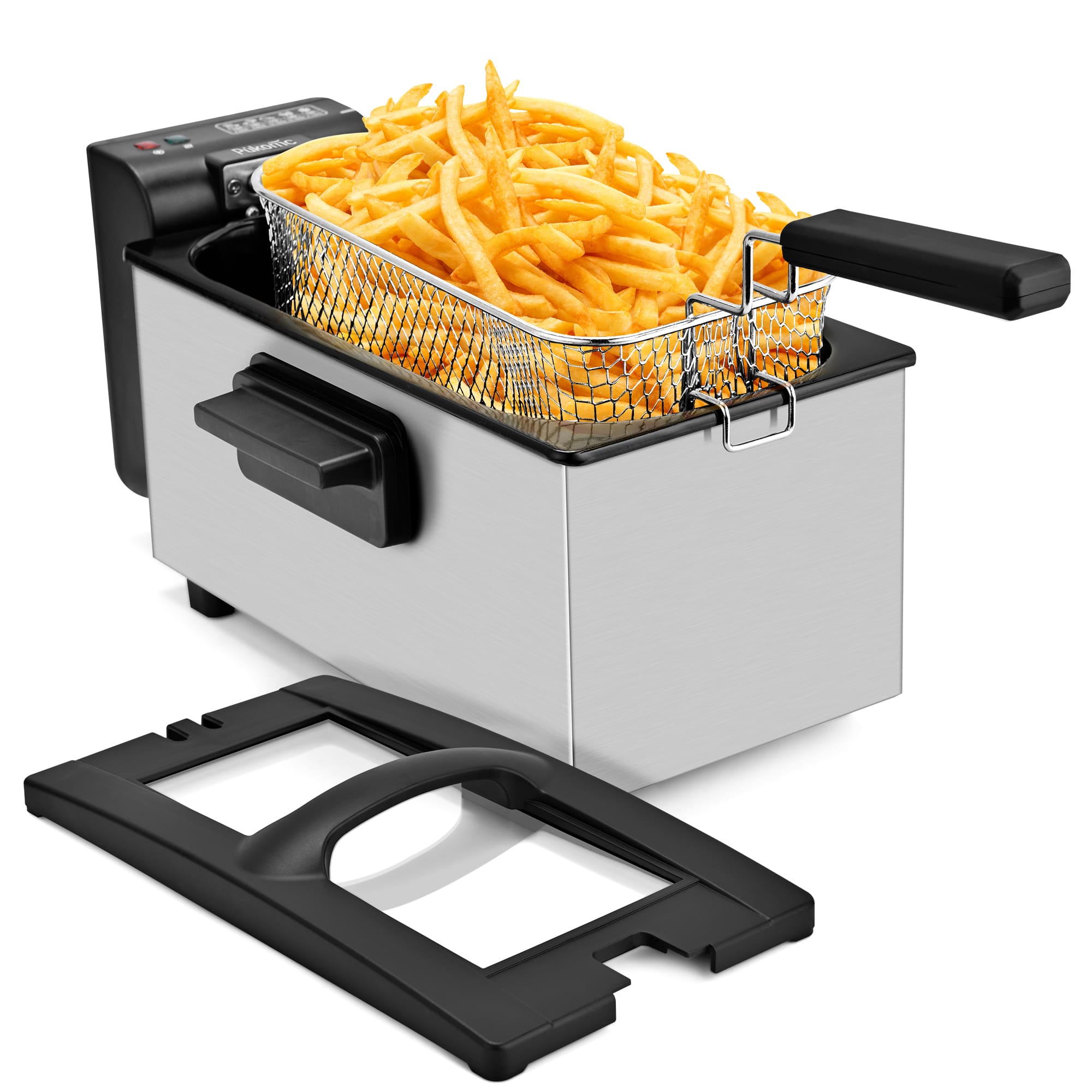 SUSTEAS Electric Fryer Machine for Home, Small Fryer for Kitchen