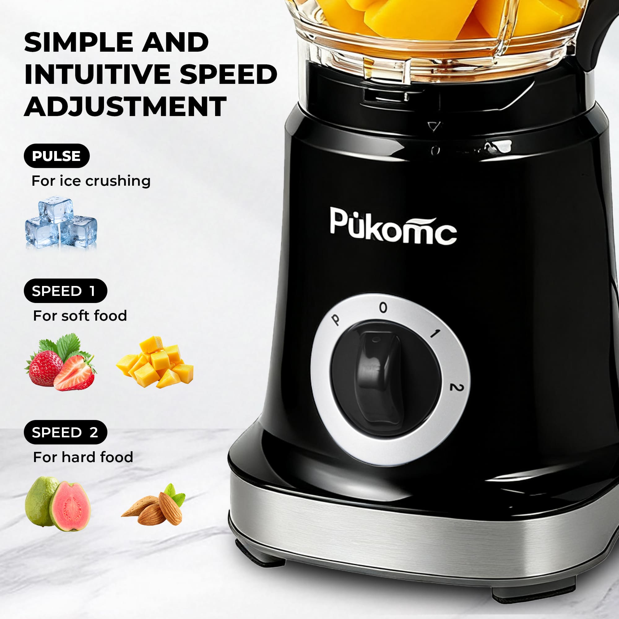 SUSTEAS Juicer Blender for home use