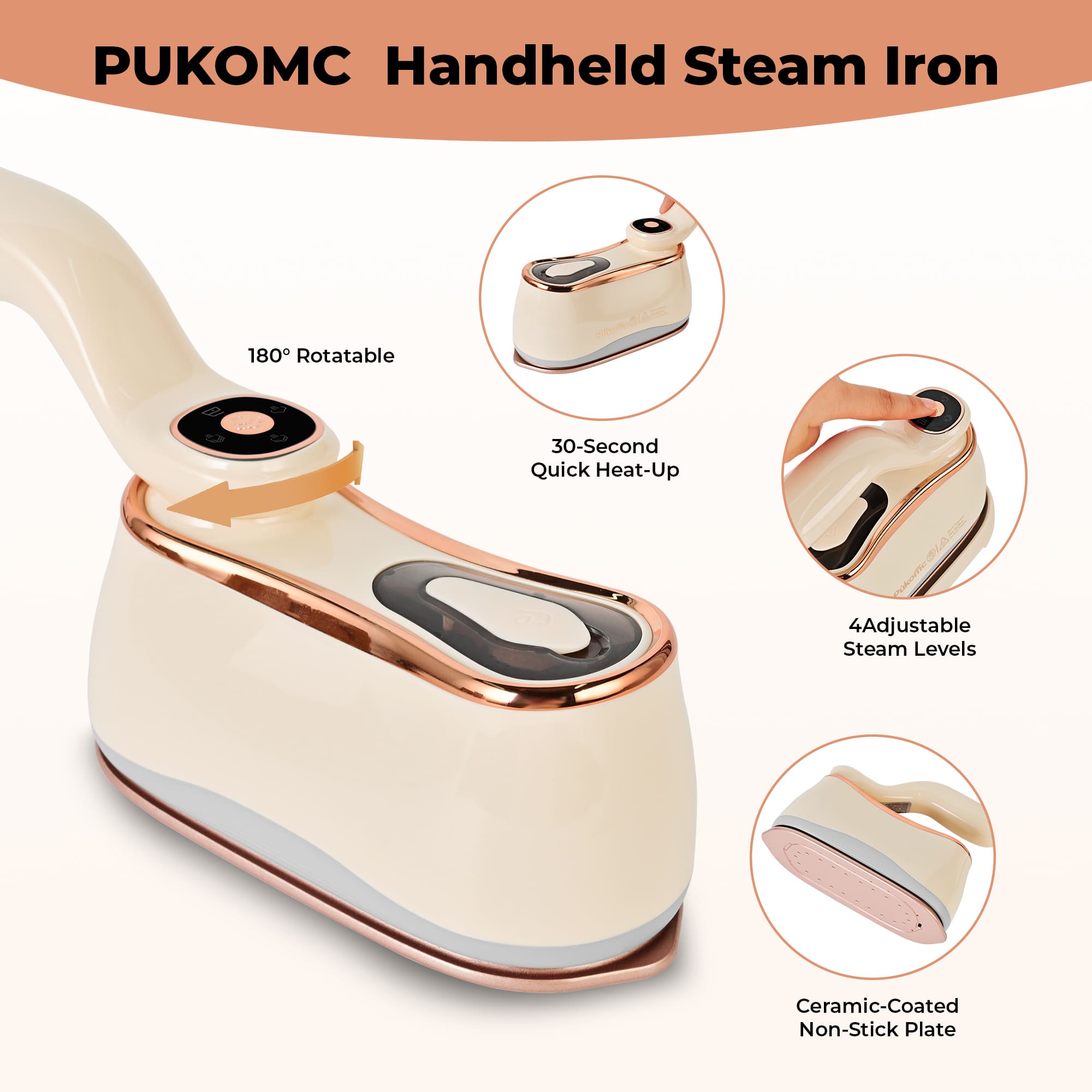 SUSTEAS Pro Handheld Steamer