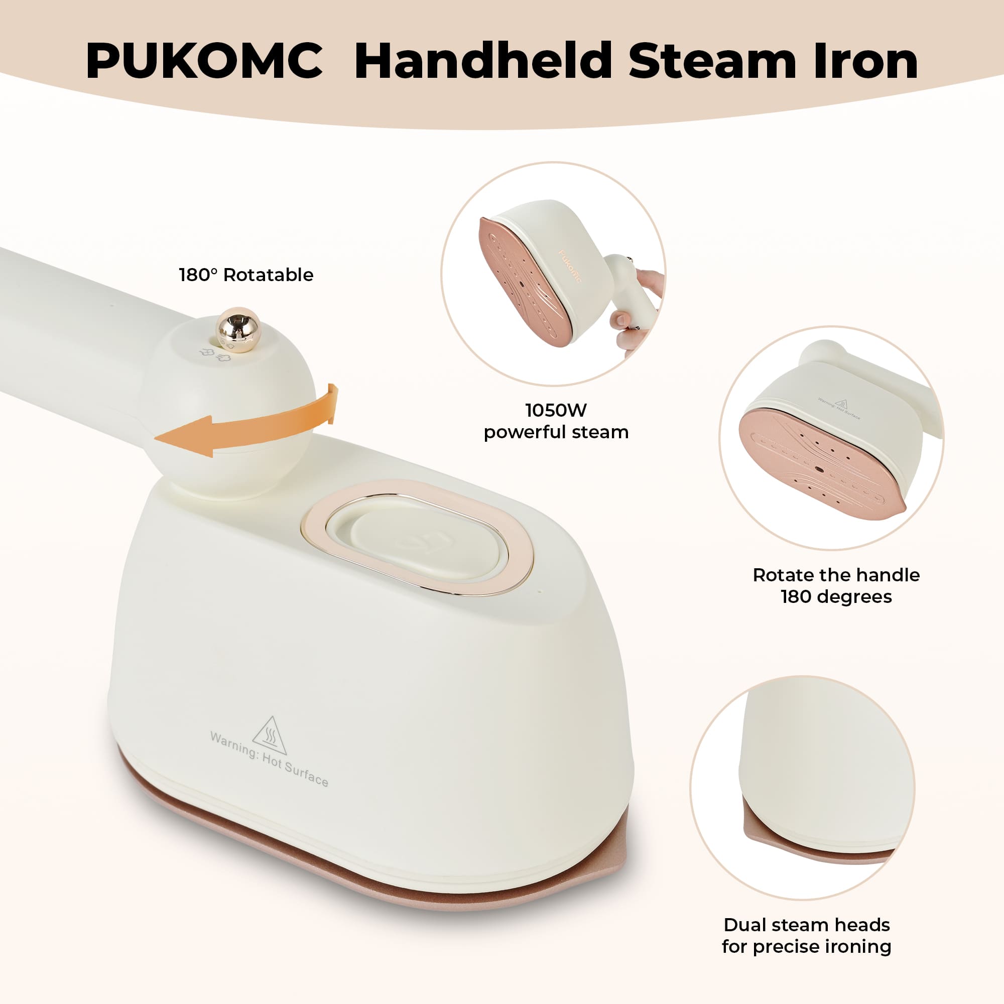 SUSTEAS Pro Handheld Steamer