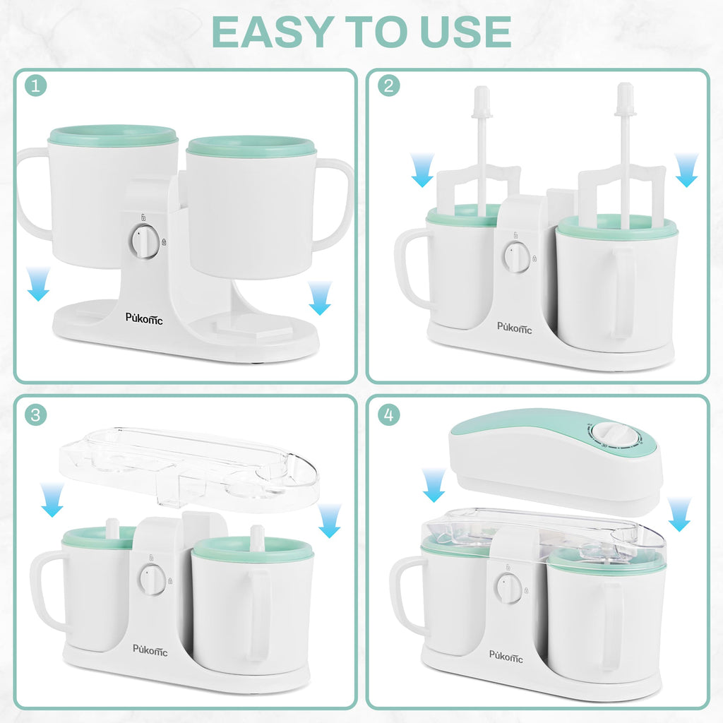 SUSTEAS Ice Cream Maker Machine