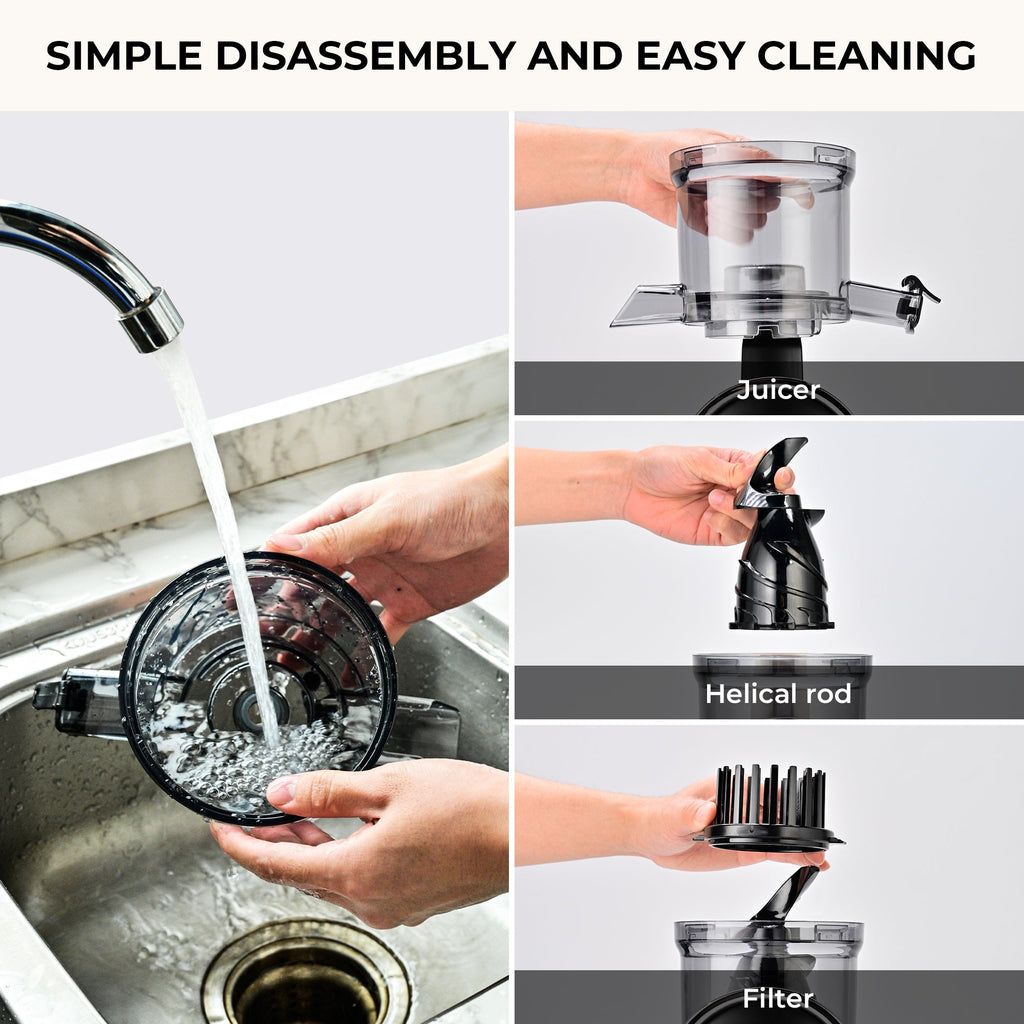 SUSTEAS Vegetable and Fruit Juicer Machine for Home Use, Best Juicer for Smoothies