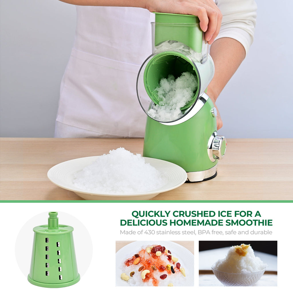 SUSTEAS New Rotary Cheese Grater & Vegetable Shredder