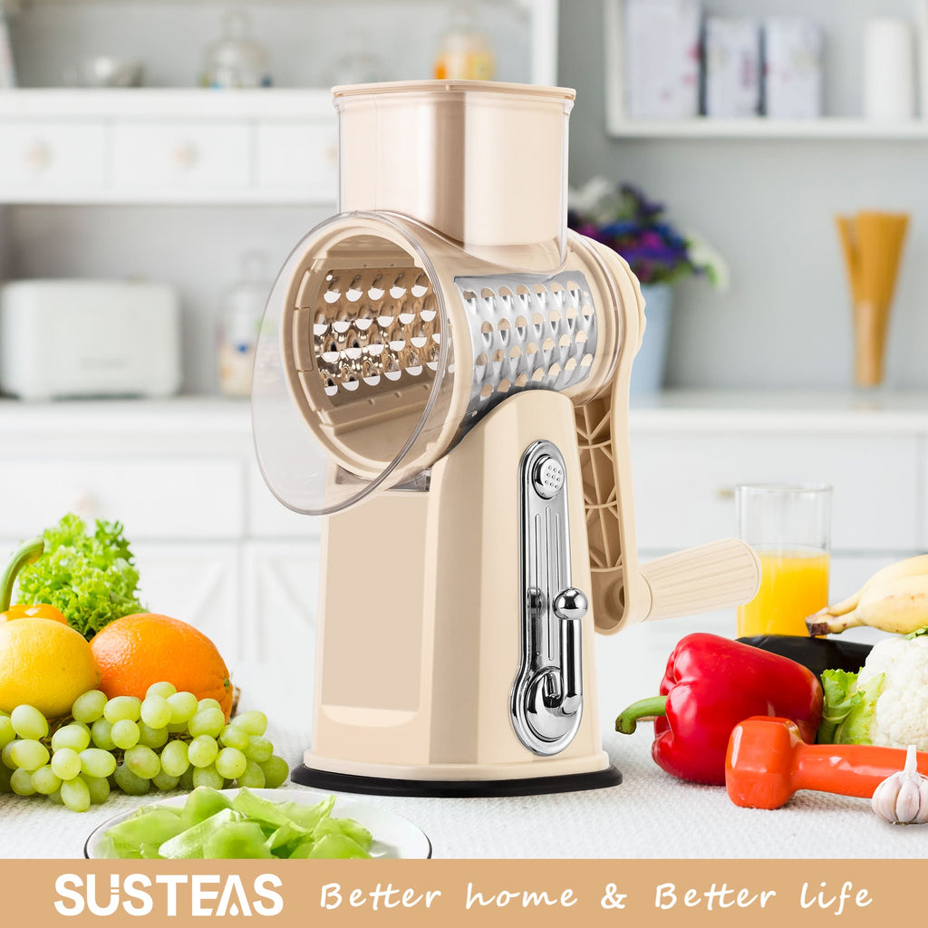 SUSTEAS Vegetable Slicer and Grater for Kitchen