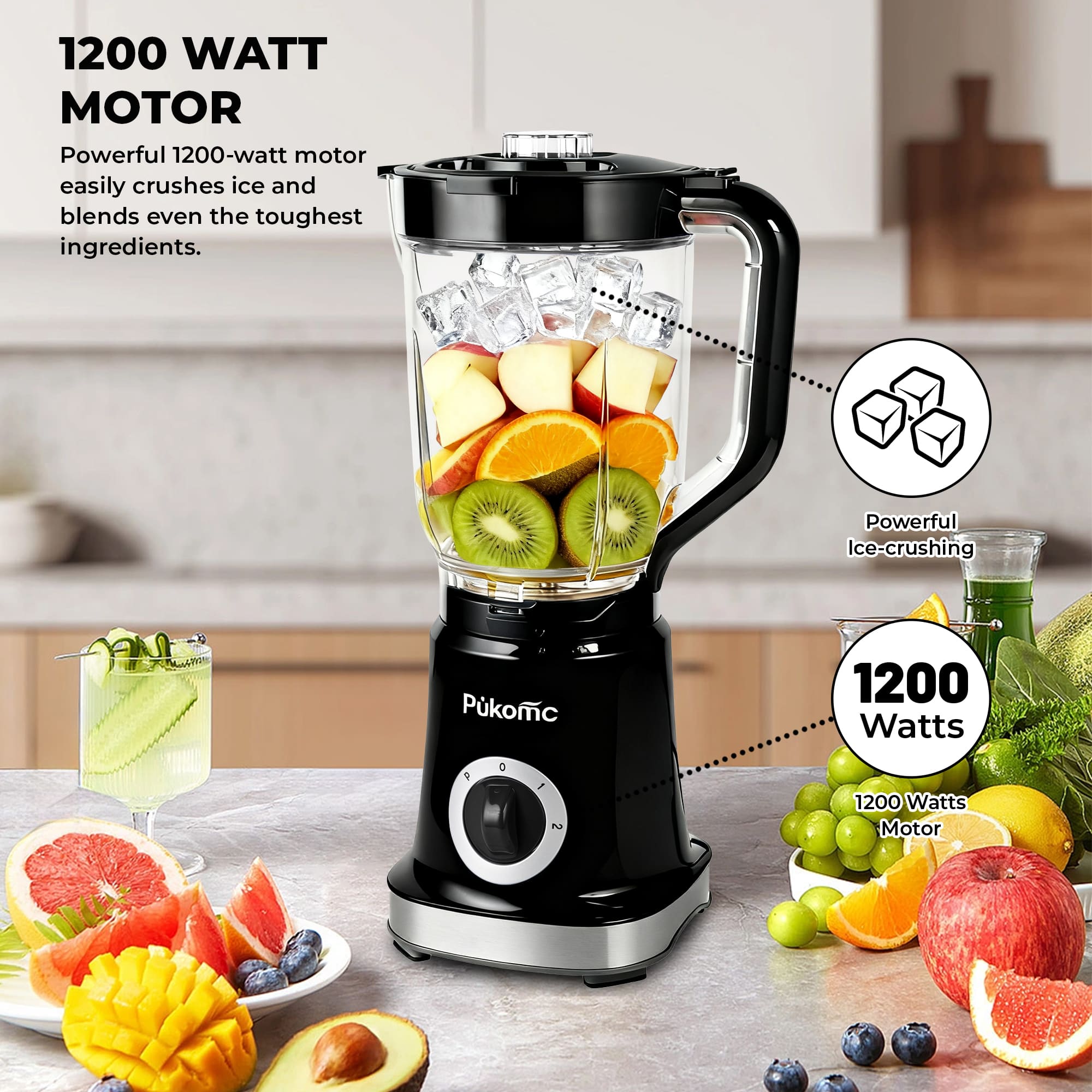 SUSTEAS Juicer Blender for home use