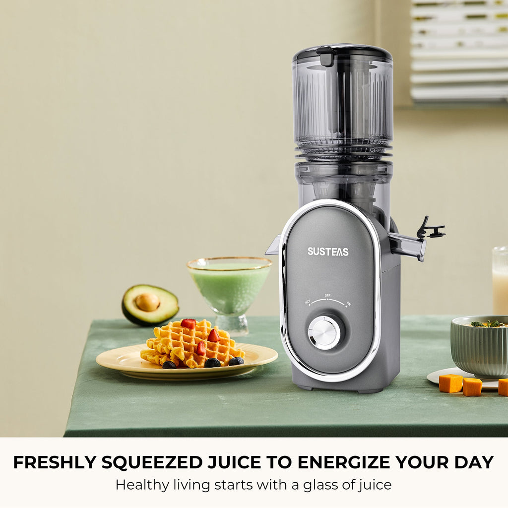 SUSTEAS Fruit Juicer for home, Dark Gray
