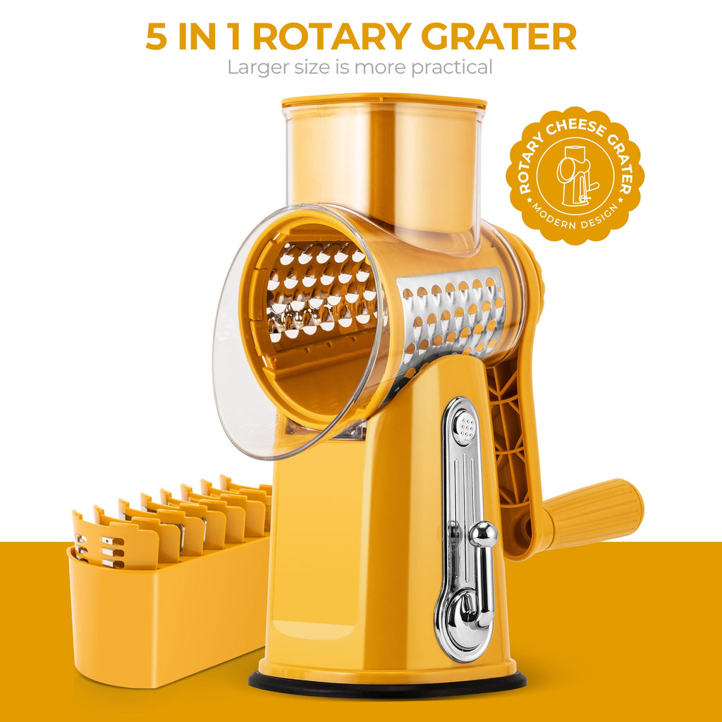SUSTEAS Vegetable Slicer and Grater for Kitchen