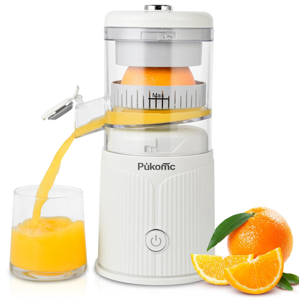 SUSTEAS Electric Citrus Juicer for Home, White